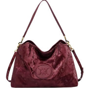 The Verona Velvet Tote