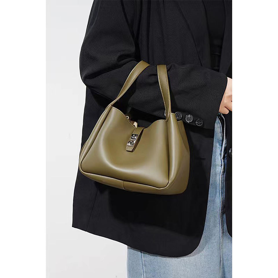 The Harper Leather Bucket