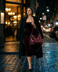 The Verona Velvet Tote