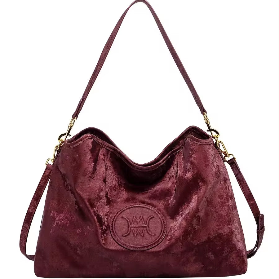 The Verona Velvet Tote