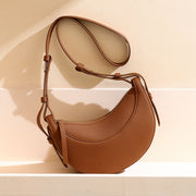 The Crescent Leather Crossbody