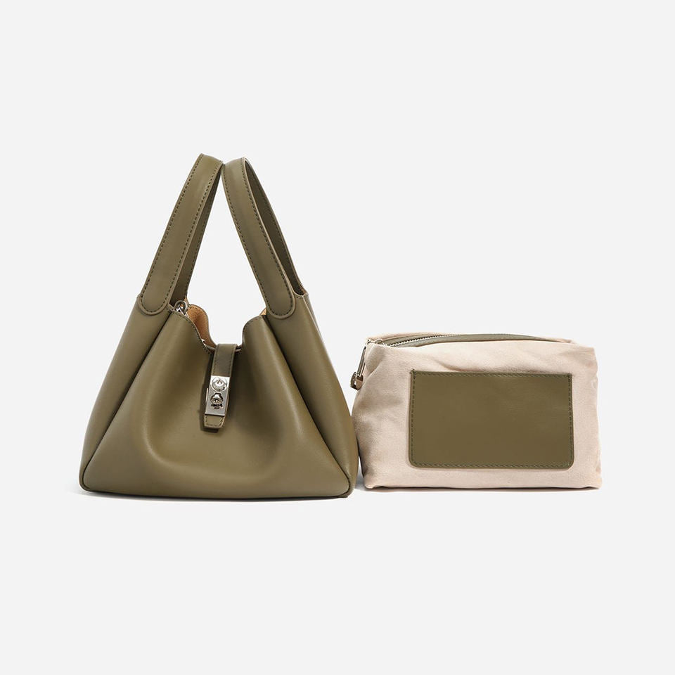 The Harper Leather Bucket