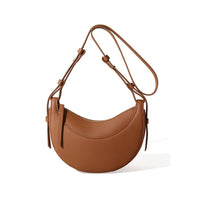 The Crescent Leather Crossbody